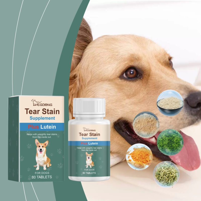 Yegbong Gentle Dog Tear Stain Remover Tablets - Pet Eye Care Supplement - Image 2
