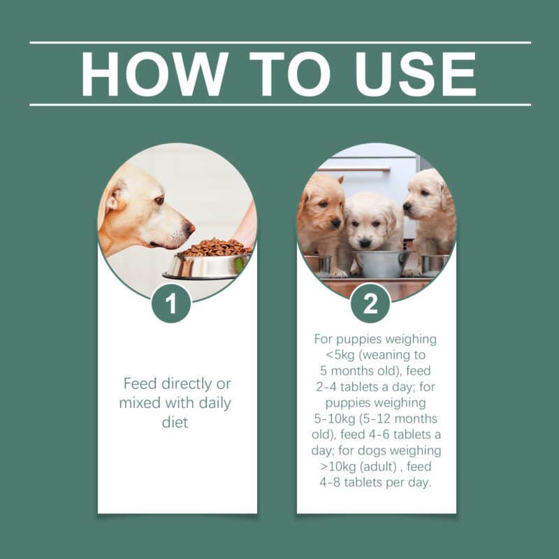 Yegbong Gentle Dog Tear Stain Remover Tablets - Pet Eye Care Supplement - Image 6