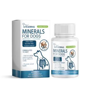 Yegbong Dog Mineral Supplements with Calcium and Magnesium for Nervous System and Bone Health
