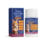 Yegbong Premium Cat Tear Stain Support Tablets - Nutritional Supplement for Cats