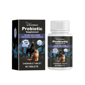 Yegbong Probiotic Tablets for Cats and Dogs: Digestive Health & Nutrient Absorption
