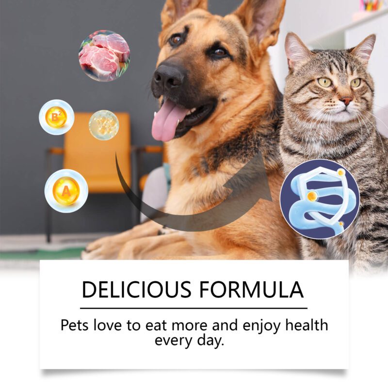 Yegbong Probiotic Tablets for Cats and Dogs: Digestive Health & Nutrient Absorption - Image 3