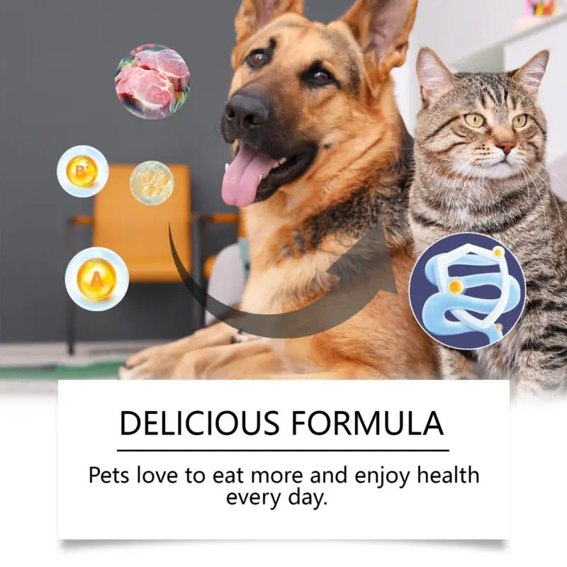Yegbong Probiotic Tablets for Cats and Dogs: Digestive Health & Nutrient Absorption - Image 3