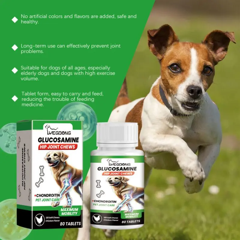 Yegbong Dog Joint Care Tablets for Joint Support and Mobility - Image 4