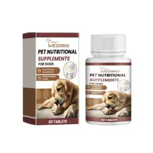 Yegbong Dog Milk Calcium Tablets - Calcium Supplements for Dogs with Oral Care & Nutrition