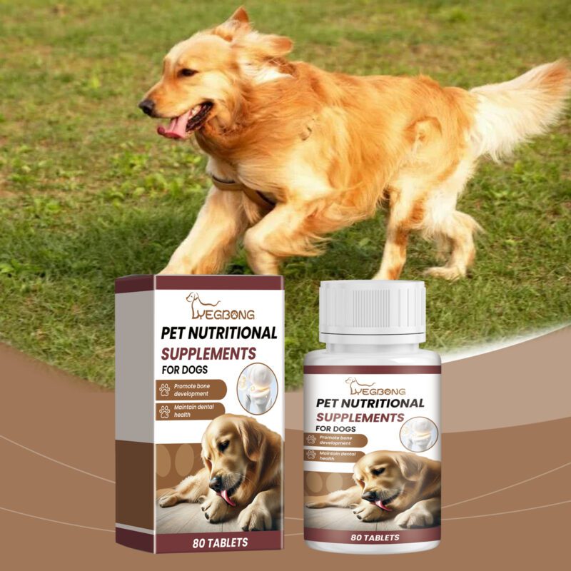 Yegbong Dog Milk Calcium Tablets - Calcium Supplements for Dogs with Oral Care & Nutrition - Image 2