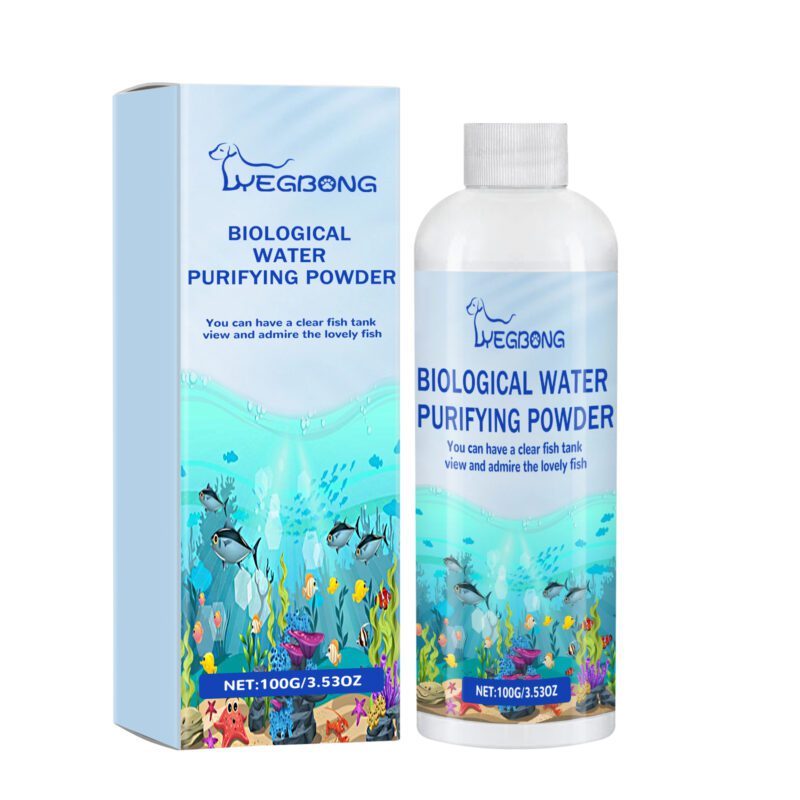 Yegbong Algae Removal Powder for Fish Tanks - Aquarium Moss Cleaner & Water Purifier