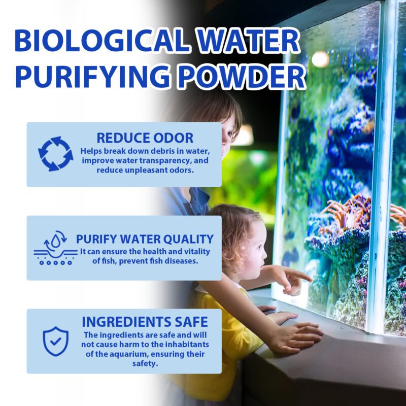 Yegbong Algae Removal Powder for Fish Tanks - Aquarium Moss Cleaner & Water Purifier - Image 2