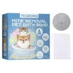 Yegbong Mite Removal Pet Soap for Dogs & Cats - Deodorant Cleaning