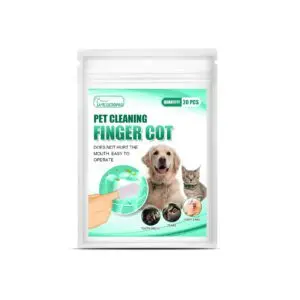 Yegbong Pet Dental Gloves for Dogs and Cats - Tartar Removal & Oral Care
