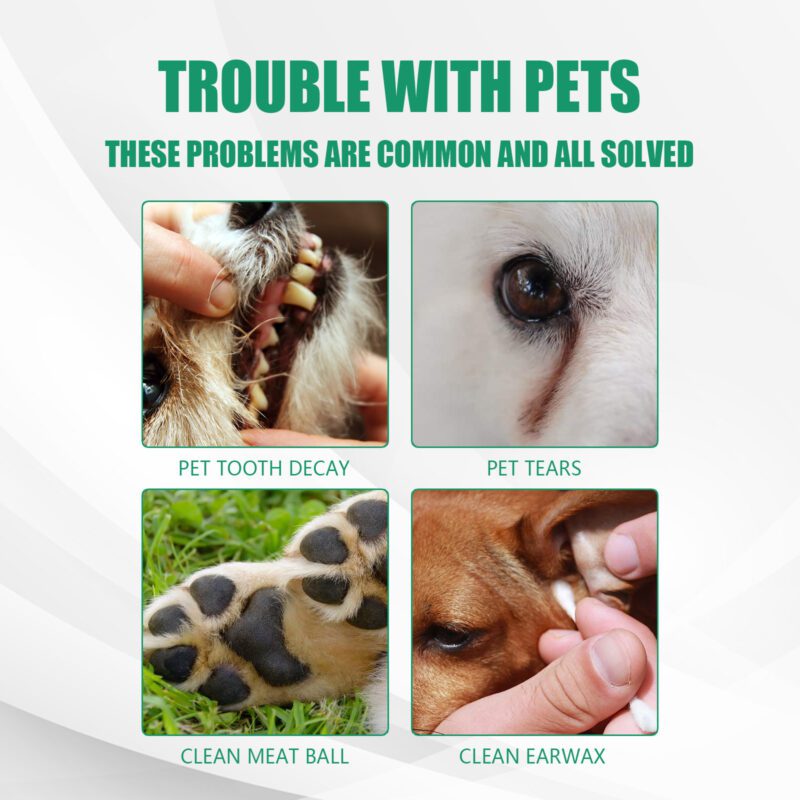 Yegbong Pet Dental Gloves for Dogs and Cats - Tartar Removal & Oral Care - Image 3