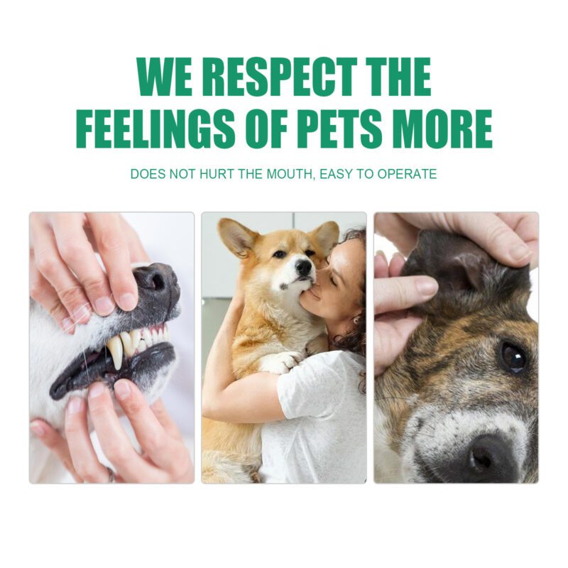 Yegbong Pet Dental Gloves for Dogs and Cats - Tartar Removal & Oral Care - Image 4
