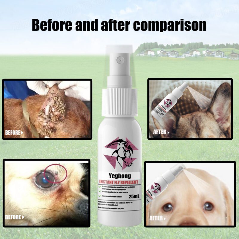 Yegbong Flea & Tick Repellent Spray for Dogs and Cats - Pest Control & Anti-Itch Solution - Image 3