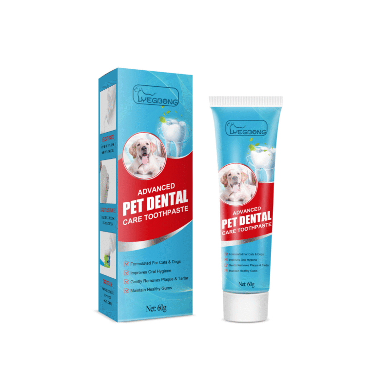 Yegbong Edible Pet Toothpaste for Dogs & Cats: Fresh Breath & Tartar Control