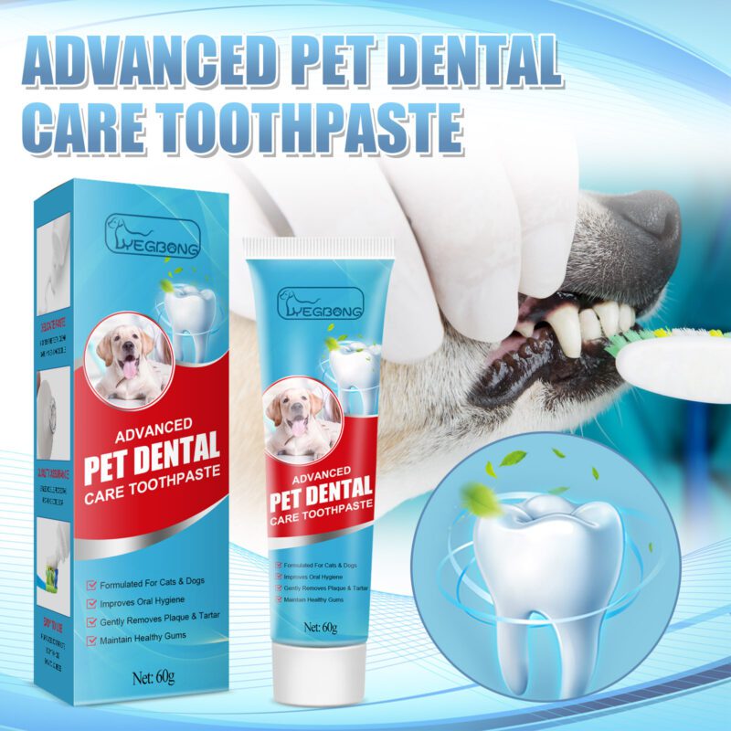 Yegbong Edible Pet Toothpaste for Dogs & Cats: Fresh Breath & Tartar Control - Image 2