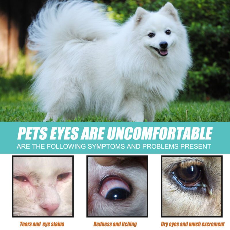 Yegbong Tear Duct & Tear Stain Serum for Dogs & Cats - Topical Eye Care for Eye Discharge - Image 3