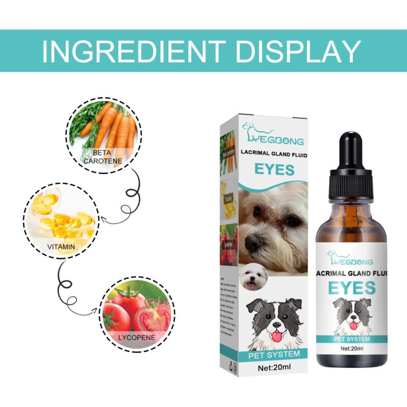Yegbong Tear Duct & Tear Stain Serum for Dogs & Cats - Topical Eye Care for Eye Discharge - Image 5