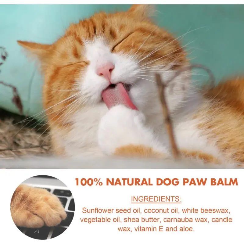 EELHOE Pet Paw Balm for Cats & Dogs - Soothes, Moisturizes & Protects Dry Cracked Paws - Image 4