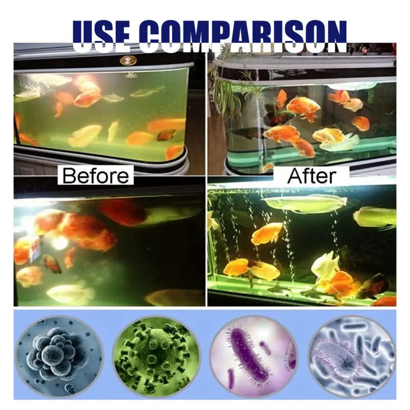Yegbong Aquarium Algae and Moss Remover - Green Algae Cleaner for Fish Tanks - Image 5